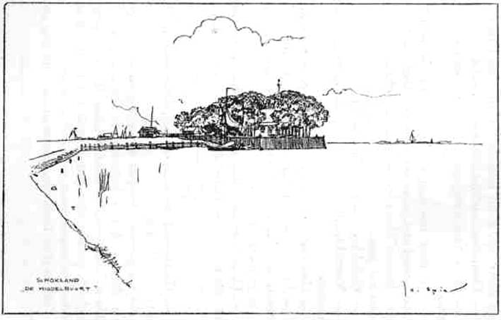 ,,Twijgje&rdquo; aan de Noordelijke Keteldam.