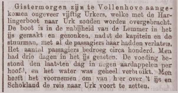 “ijs”-berichten uit de winter van 1870-71