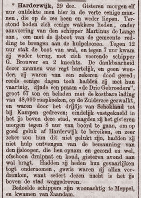 “ijs”-berichten uit de winter van 1870-71