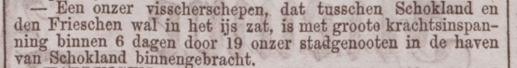 “ijs”-berichten uit de winter van 1870-71