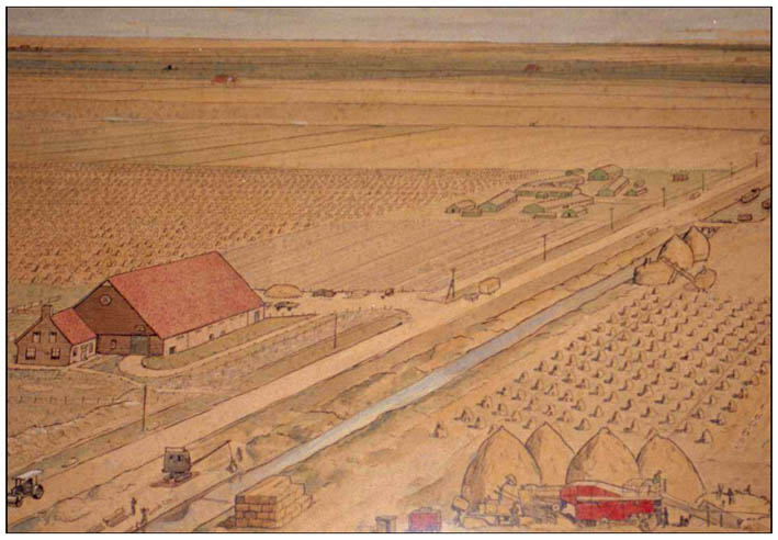 eerste bewoning noordoostpolder