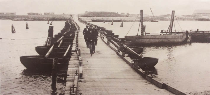bailybrug bij Rampspol bailybrug bij Rampspol