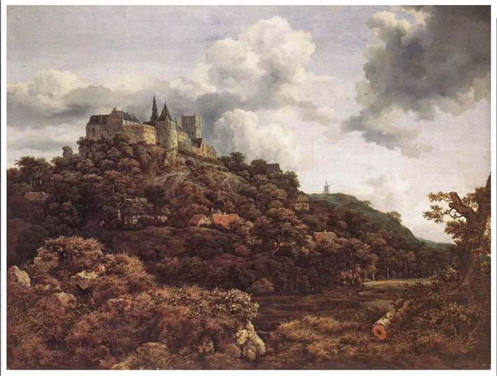 2.30 1653 Jacob van Ruisdael-Gezicht op kasteel Bentheim